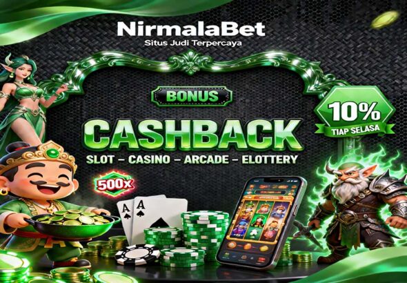 NirmalaBet Slot QRIS Online Terpopuler Banyak Kemenangan